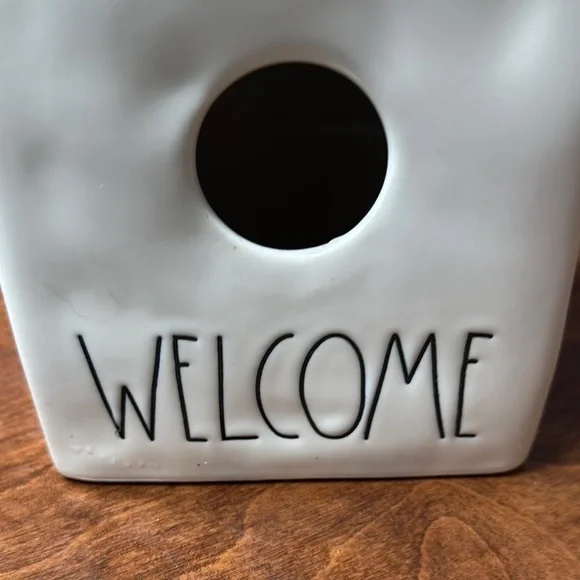 Ceramic Rae Dunn Home Birdhouse by Magenta - Picture 2 of 6